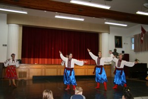 Ukrainian dancing in Edmonton